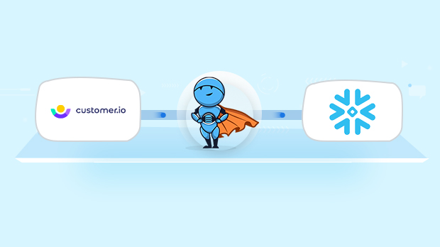 Connect Customer.io to Snowflake ETL in minutes