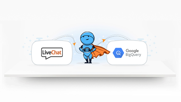 Integrate Livechat to Google BigQuery ETL Quickly: Learn about LiveChat, Google BigQuery, and two different approaches to load data from Livechat to BigQuery.